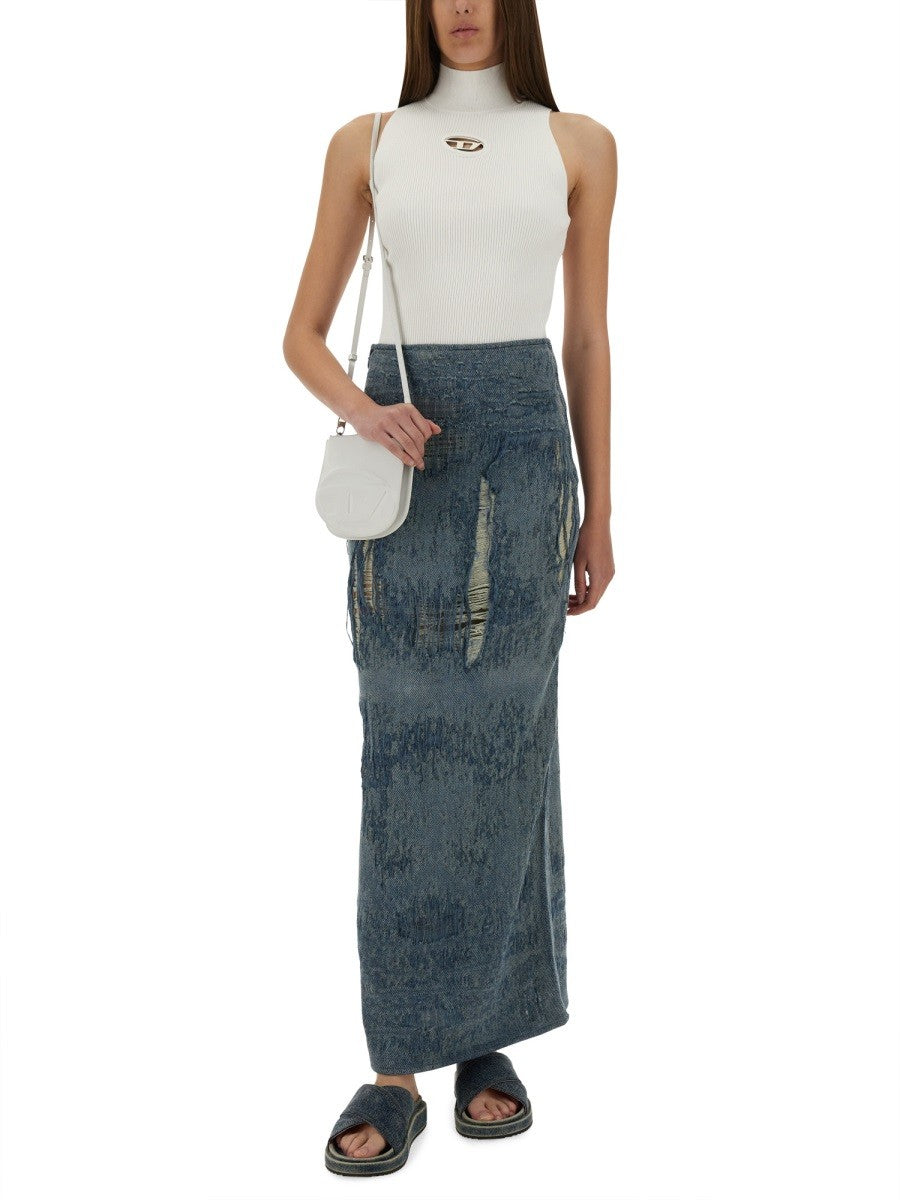 Diesel Diesel - "DE-MEGAN-FSG" LONG SKIRT