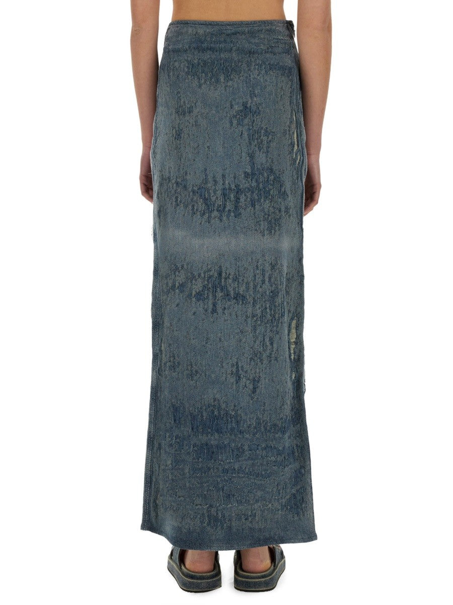 Diesel Diesel - "DE-MEGAN-FSG" LONG SKIRT