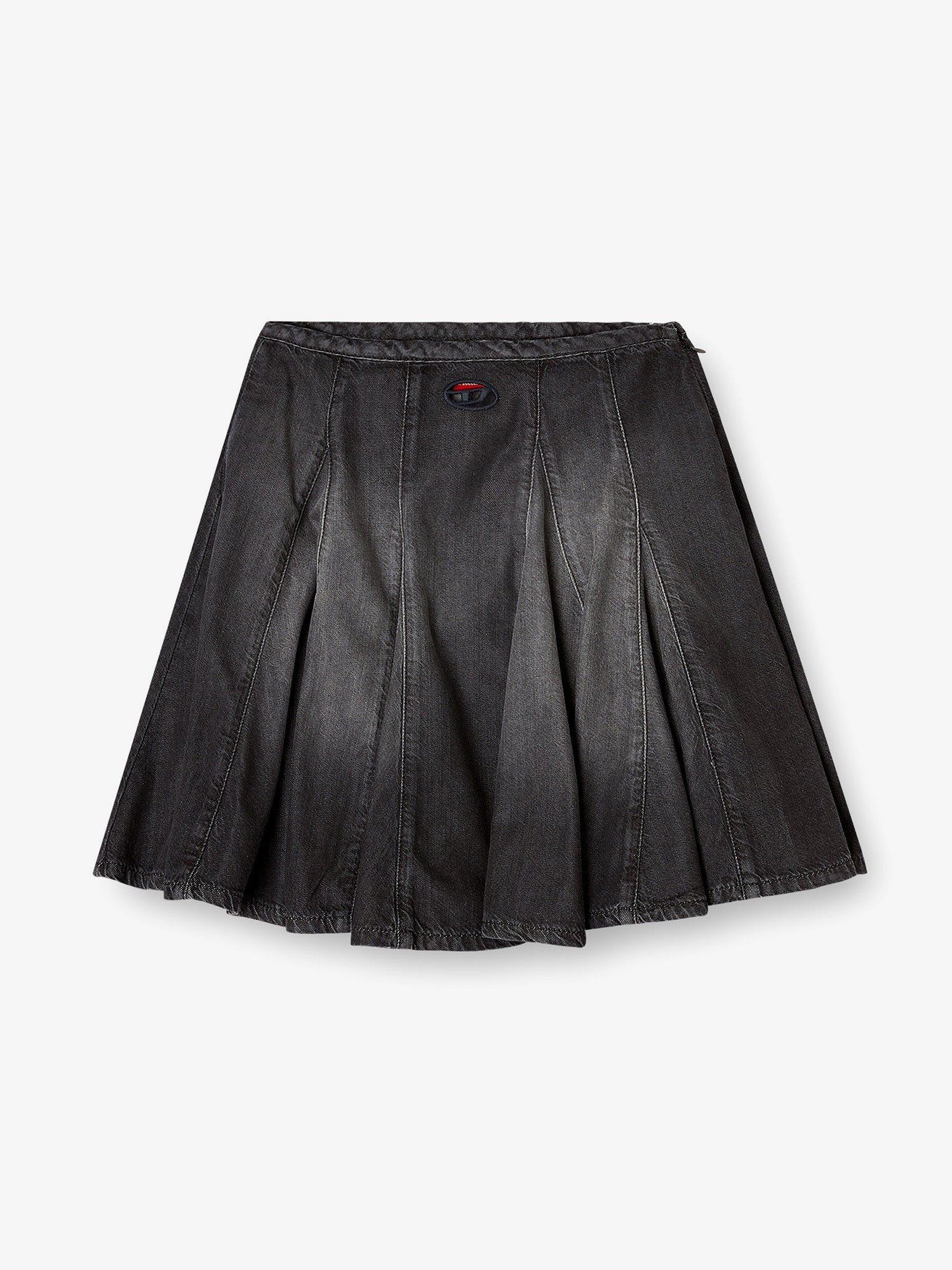 Diesel - DE-SPIKI-S short denim skirt with washed-out effect de-spiki-s-short-denim-skirt-with-washed-out-effect_8af943b3-0dae-46ed-9241-2f0b3c62b53f