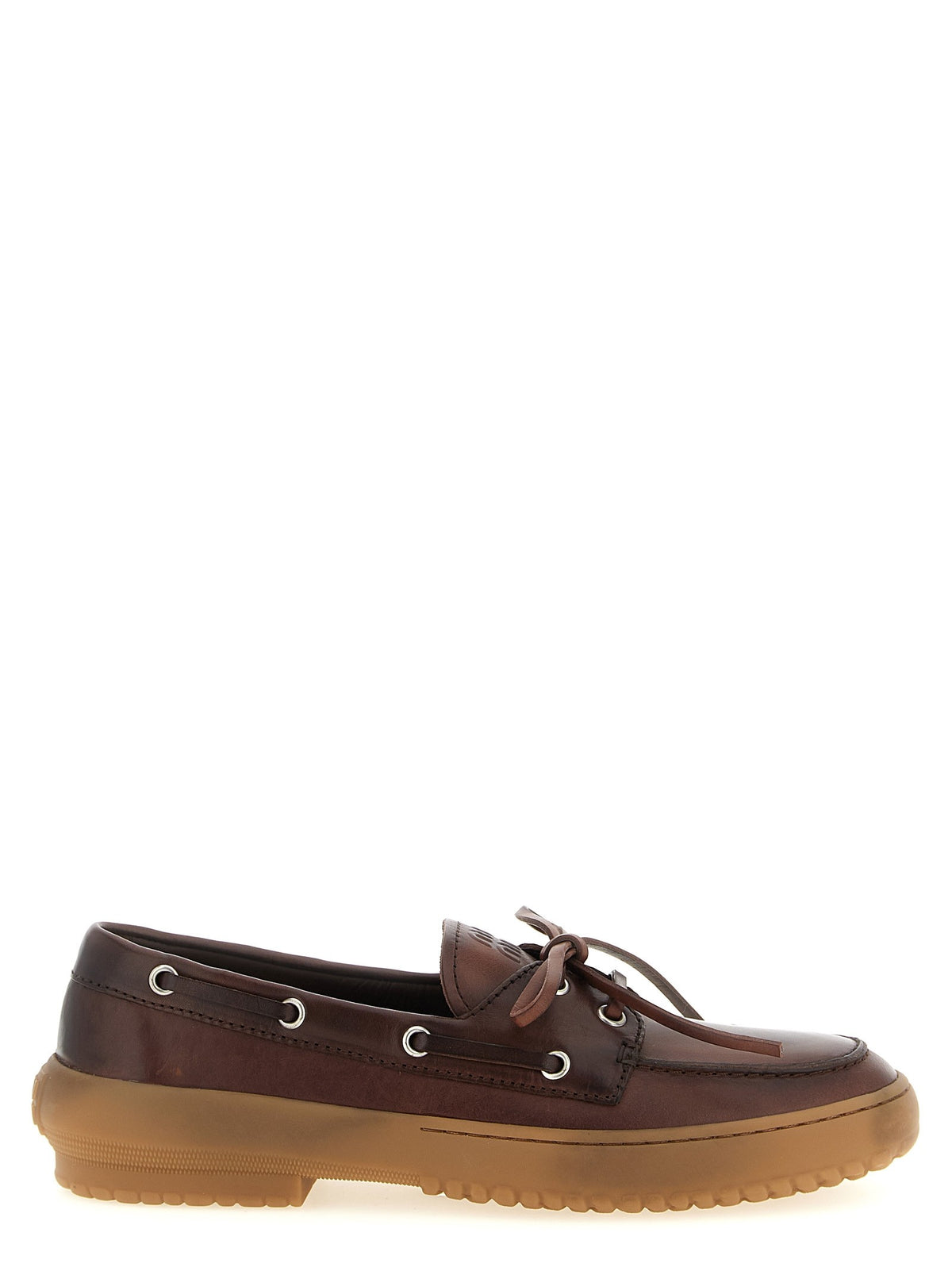 Miu Miu - 'Deck' leather loafers