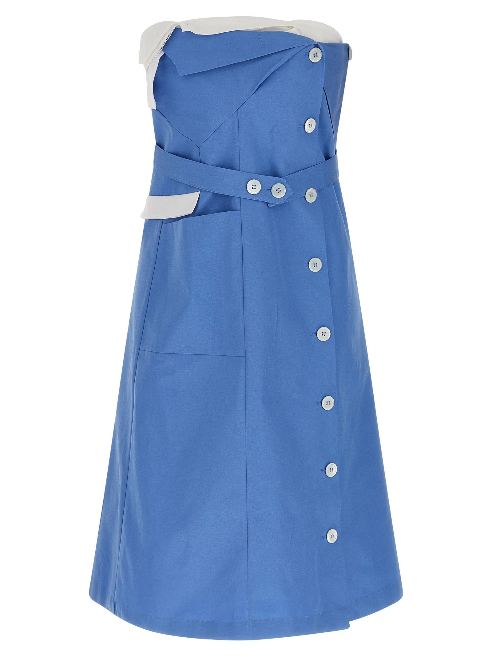 Miu Miu - Deconstructed mini dress