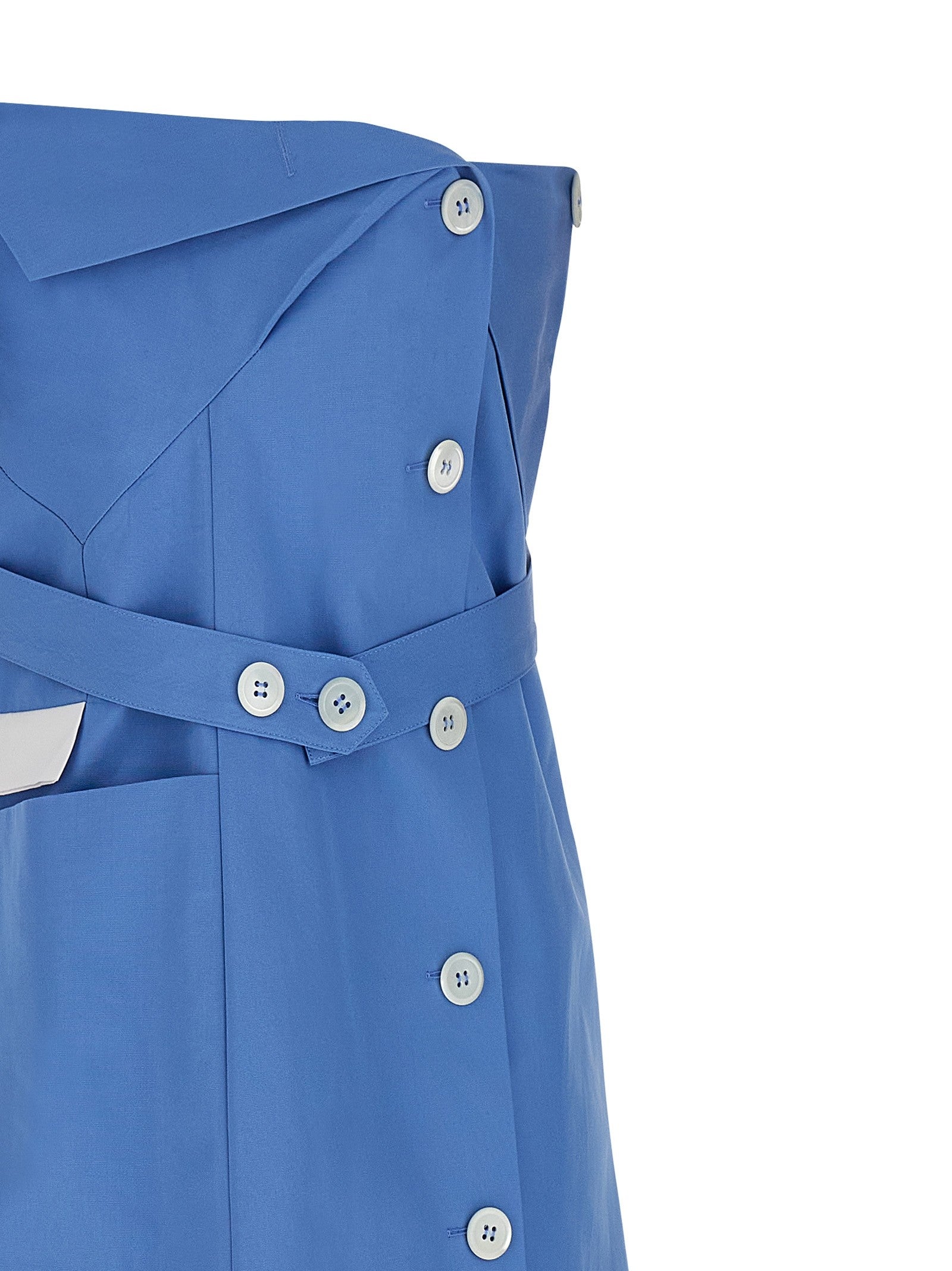 Miu Miu - Deconstructed mini dress