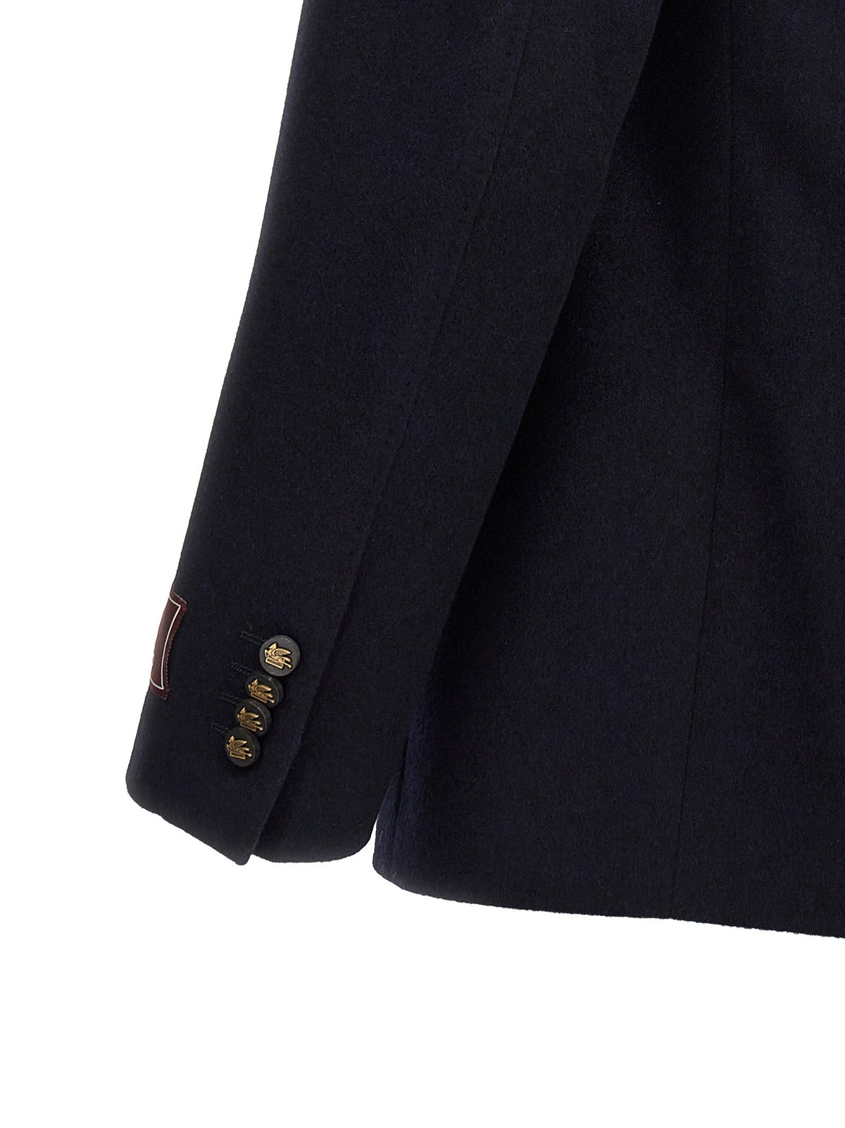 Etro - 'Decorative Basting' blazer