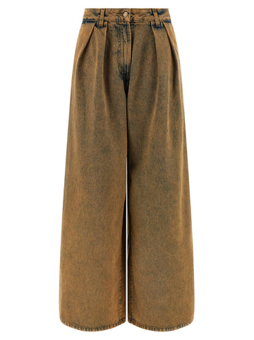 ALANUI - 'Den Wideleg' jeans Brown