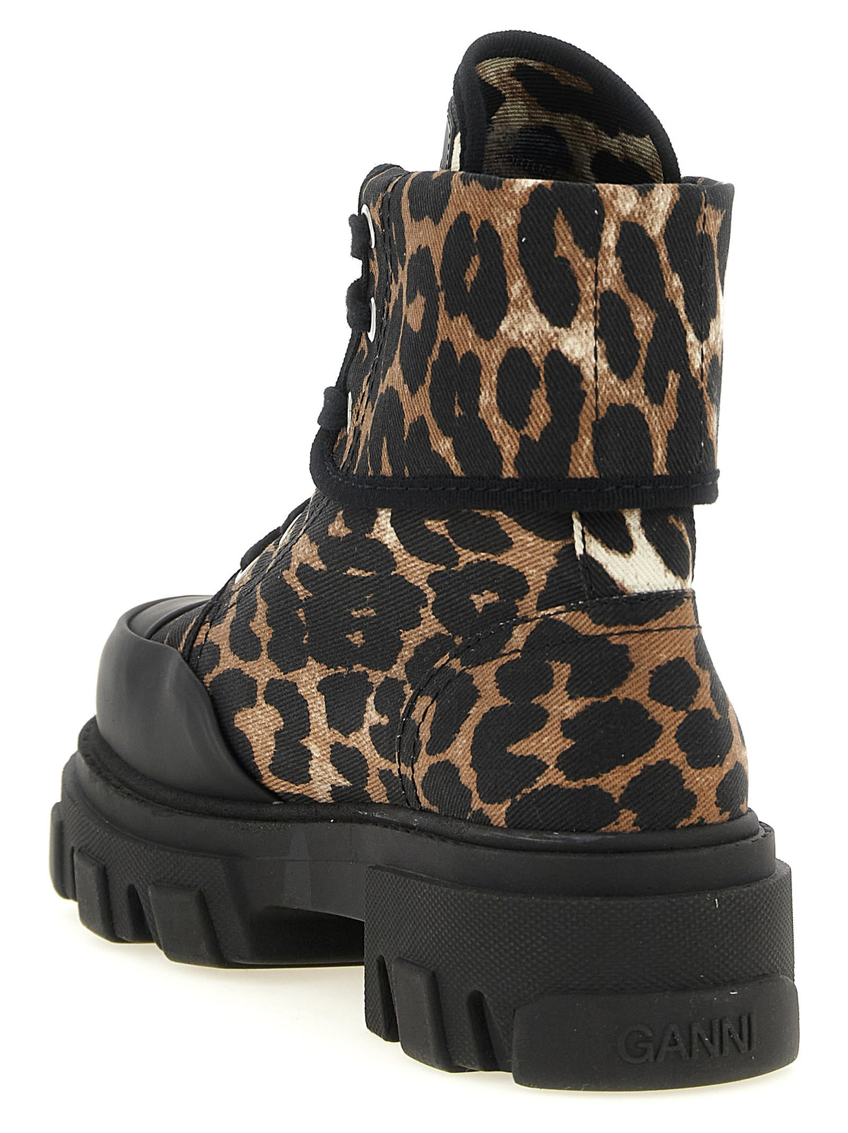 GANNI - Denim ankle boots