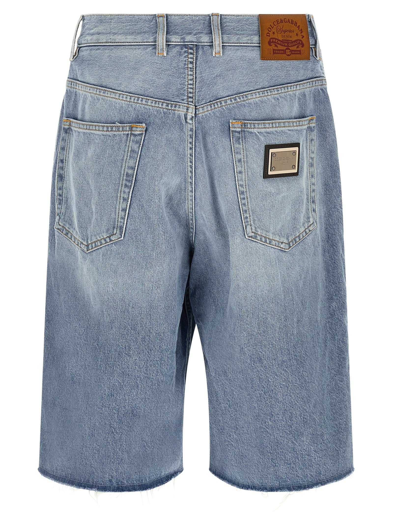 Dolce & Gabbana - Denim bermuda shorts