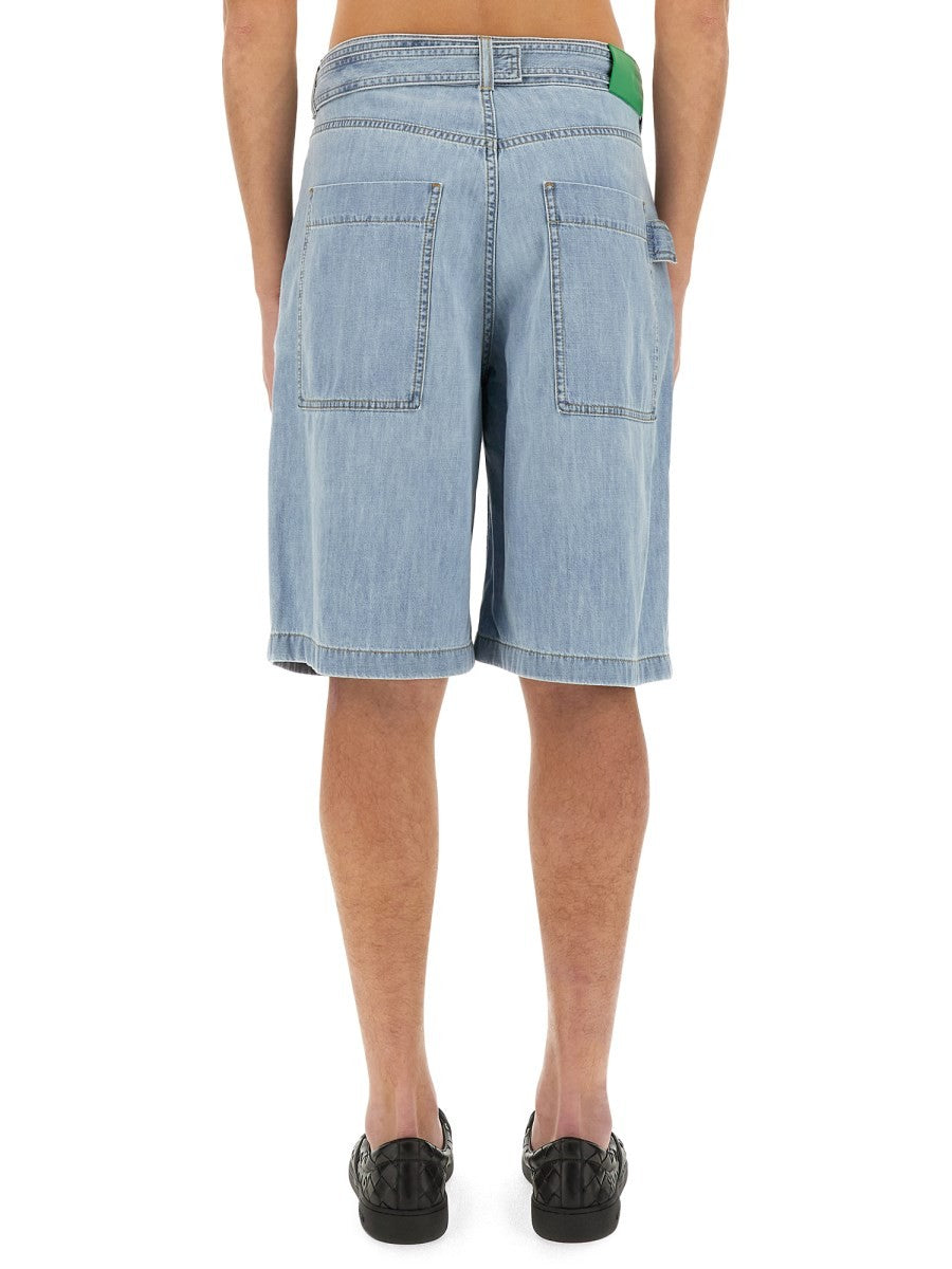 DENIM BERMUDA SHORTS