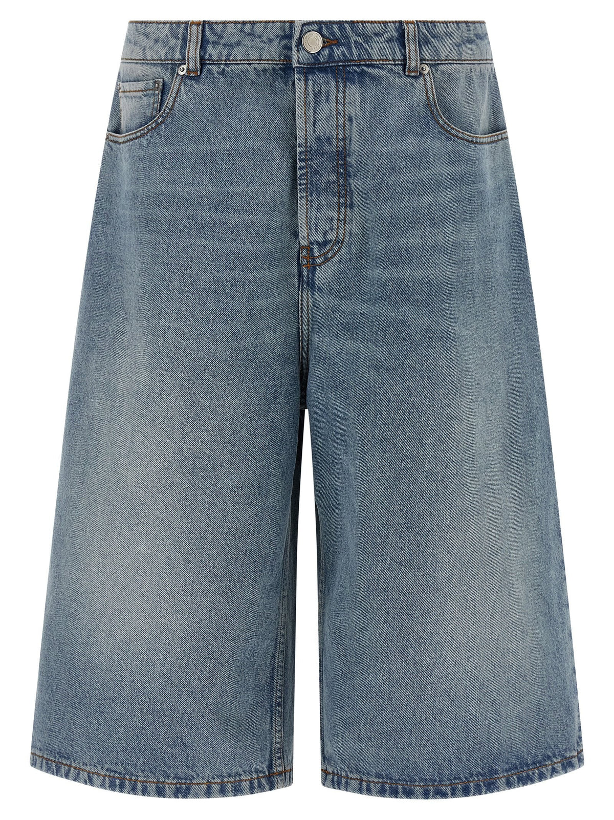 AMI PARIS - Denim bermuda shorts
