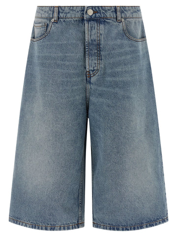AMI PARIS - Denim bermuda shorts