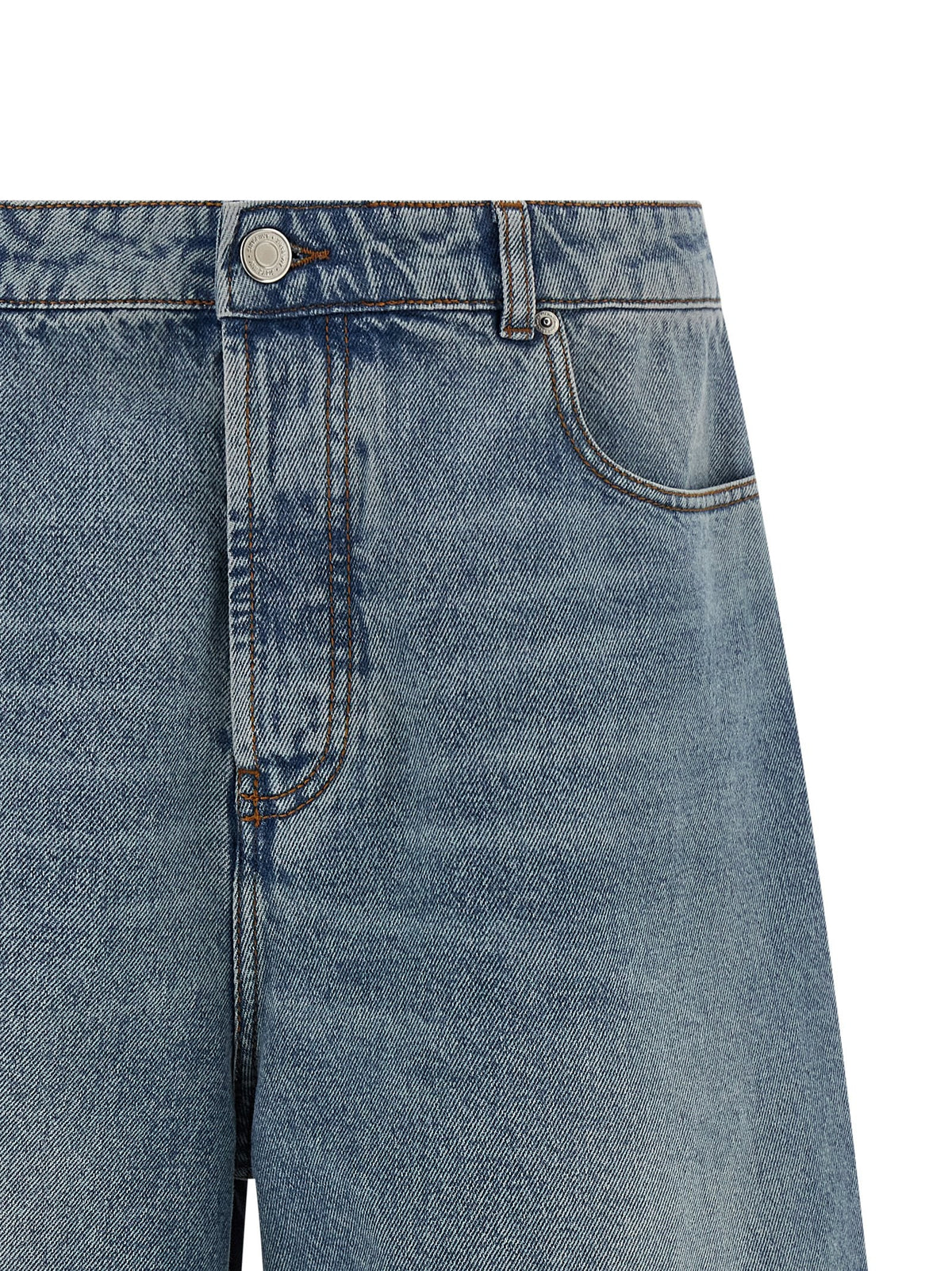 AMI PARIS - Denim bermuda shorts
