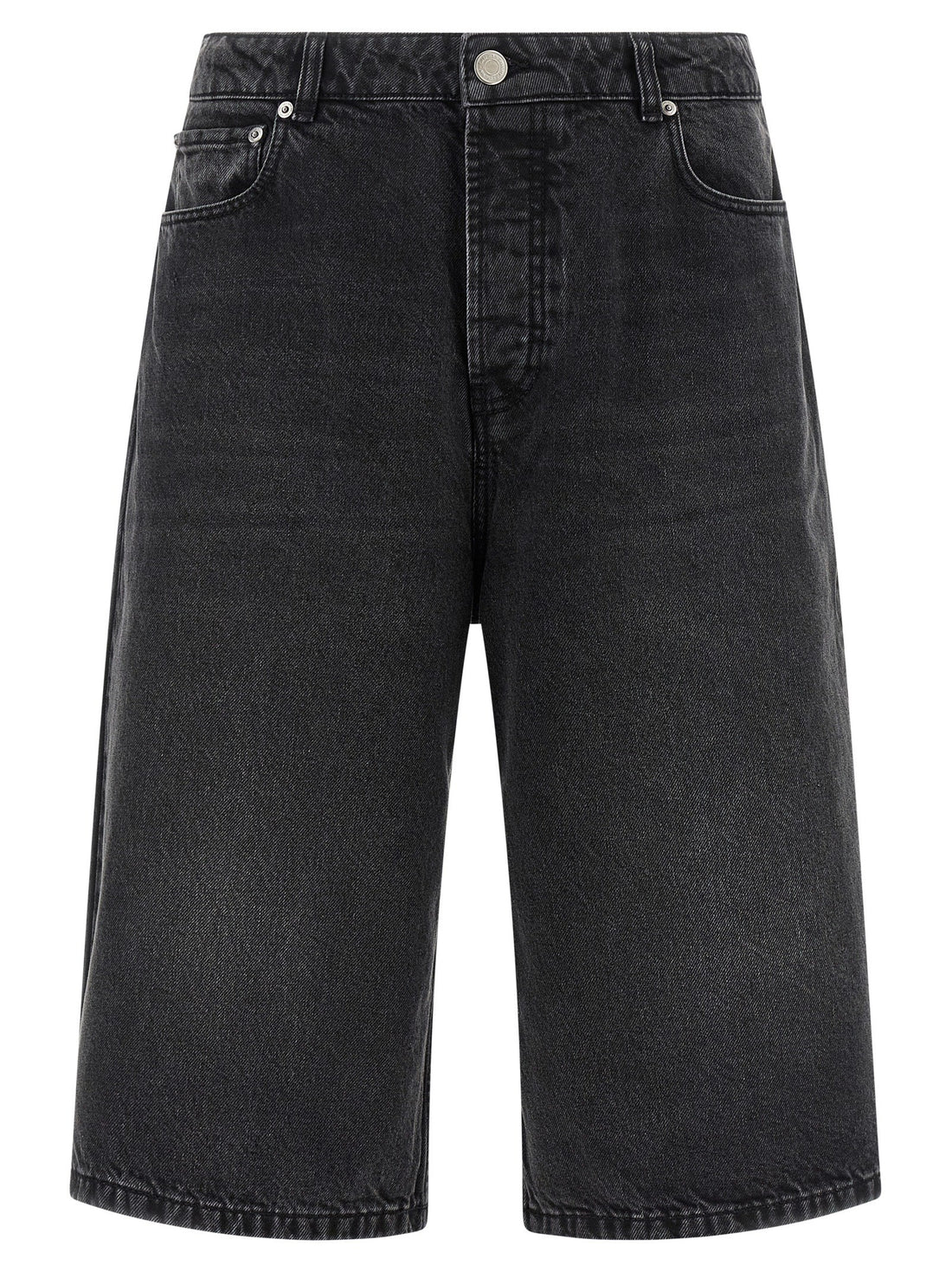 AMI PARIS - Denim bermuda shorts Black 32