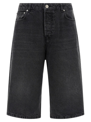 AMI PARIS - Denim bermuda shorts