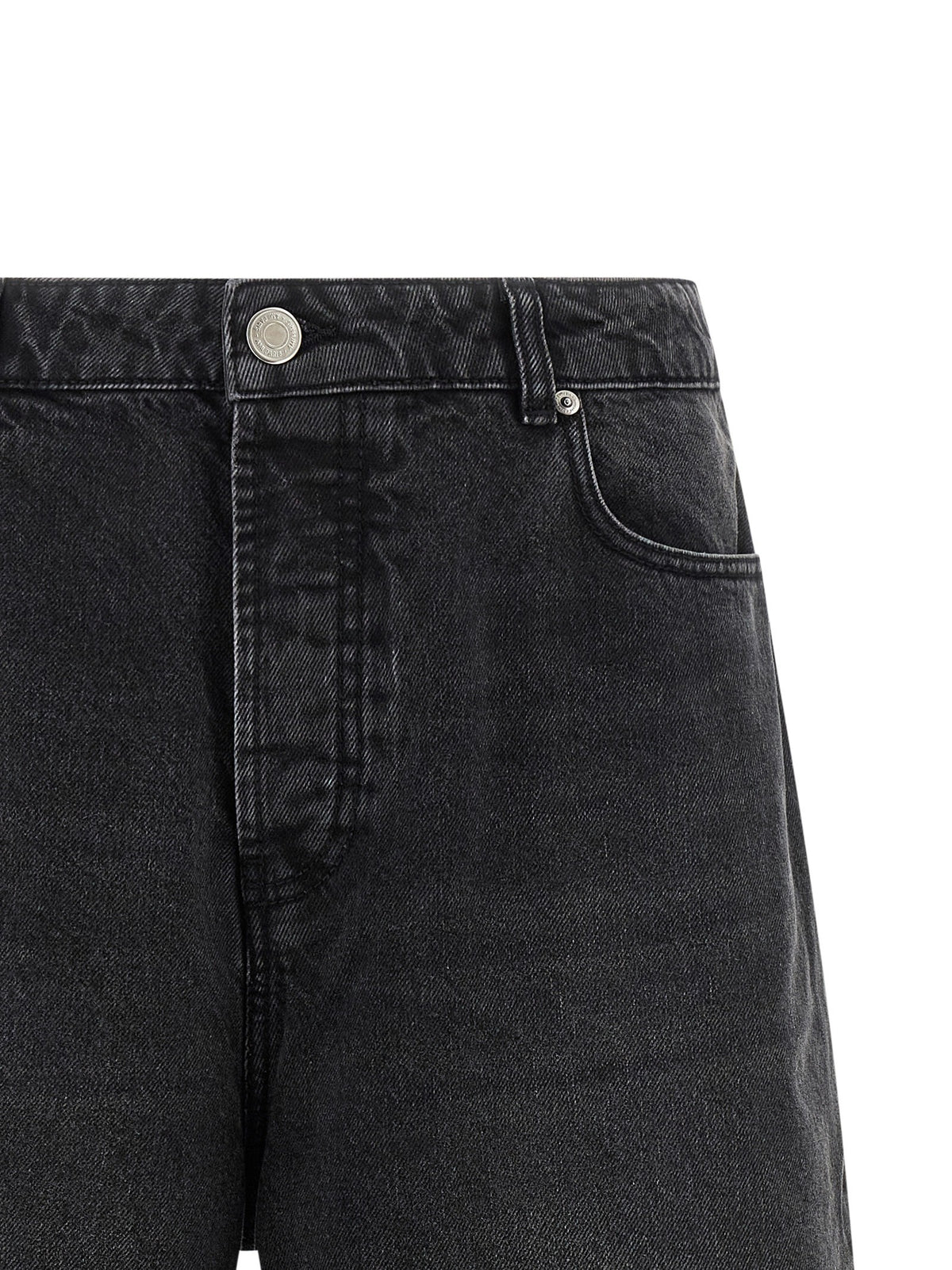 AMI PARIS - Denim bermuda shorts