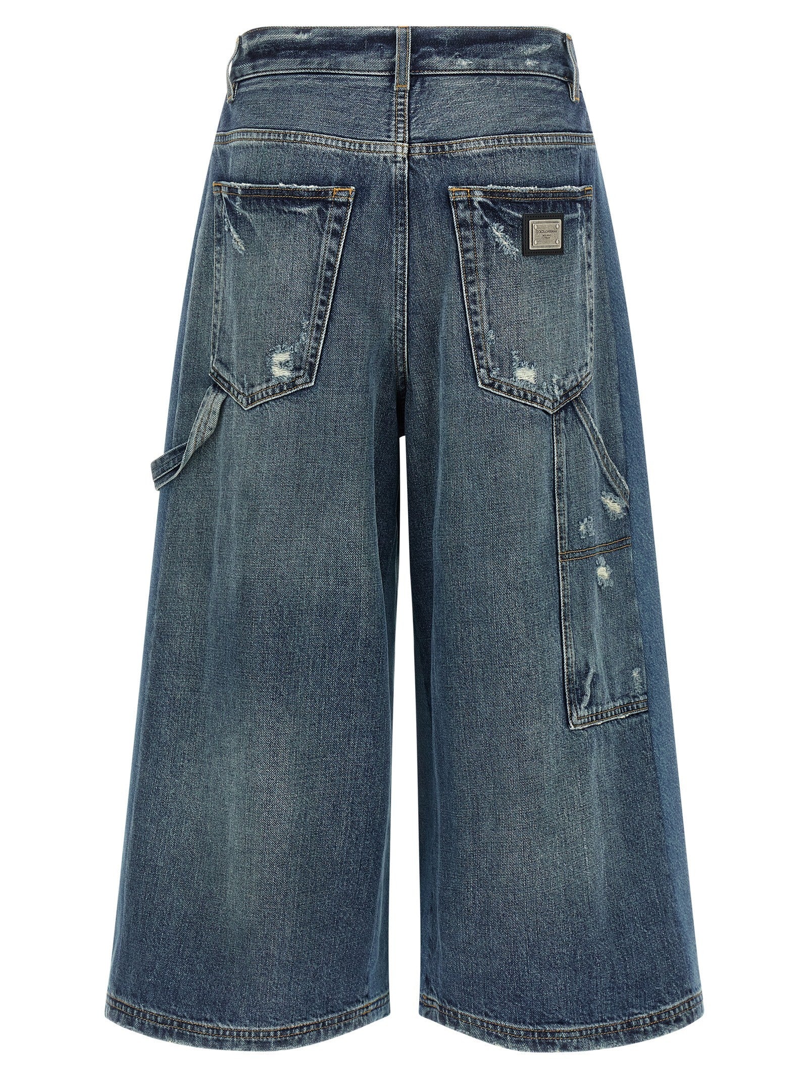 Dolce & Gabbana - Denim bermuda shorts
