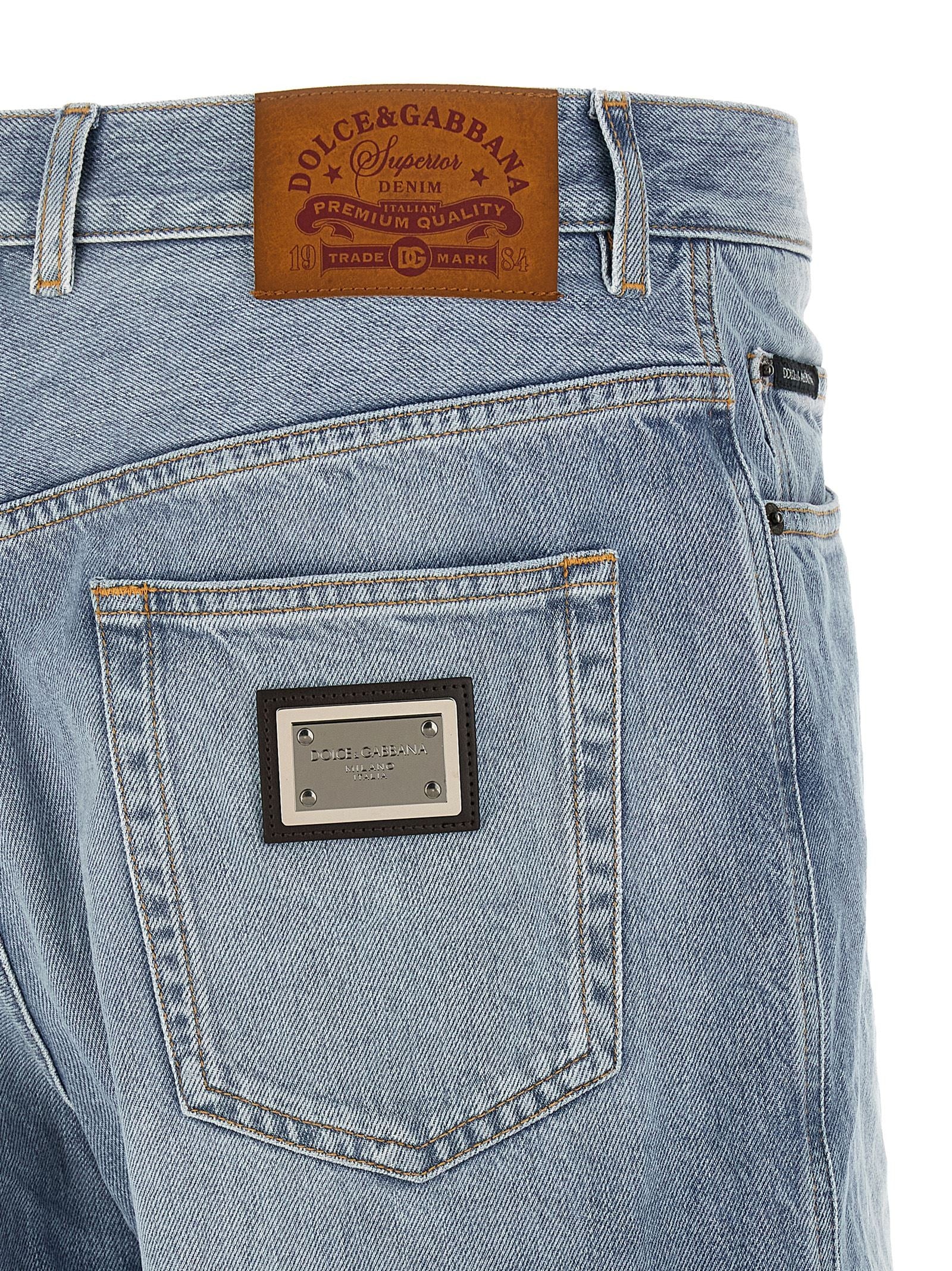 Dolce & Gabbana - Denim bermuda shorts