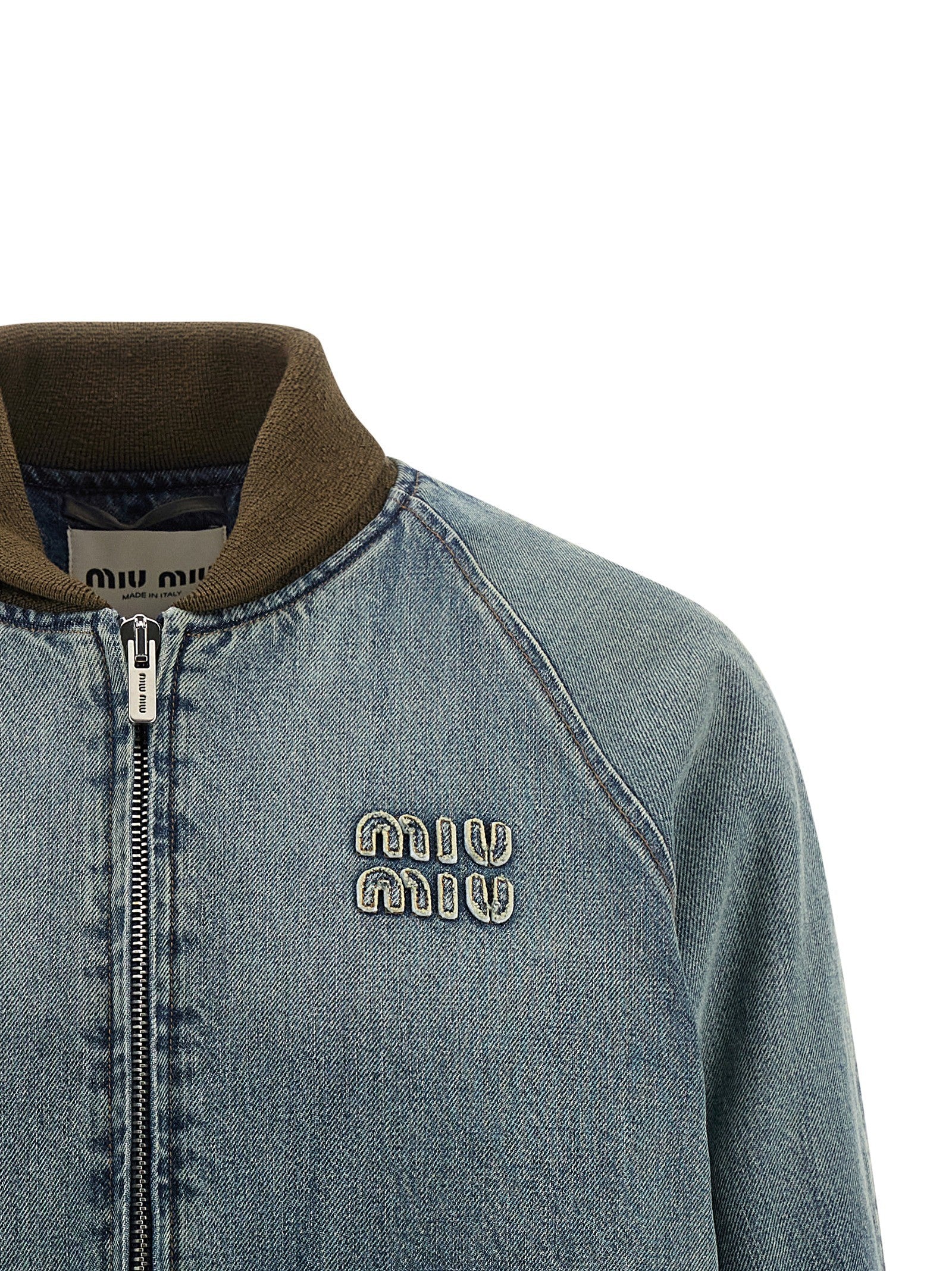 Miu Miu - Denim bomber jacket denim-bomber-jacket_f4e69c06-ca6c-488f-835a-915cf3b544c9