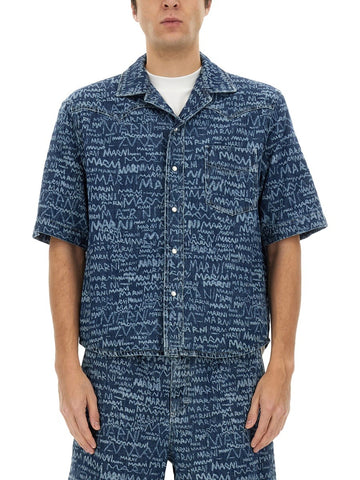 Marni Marni - DENIM BOWLING SHIRT