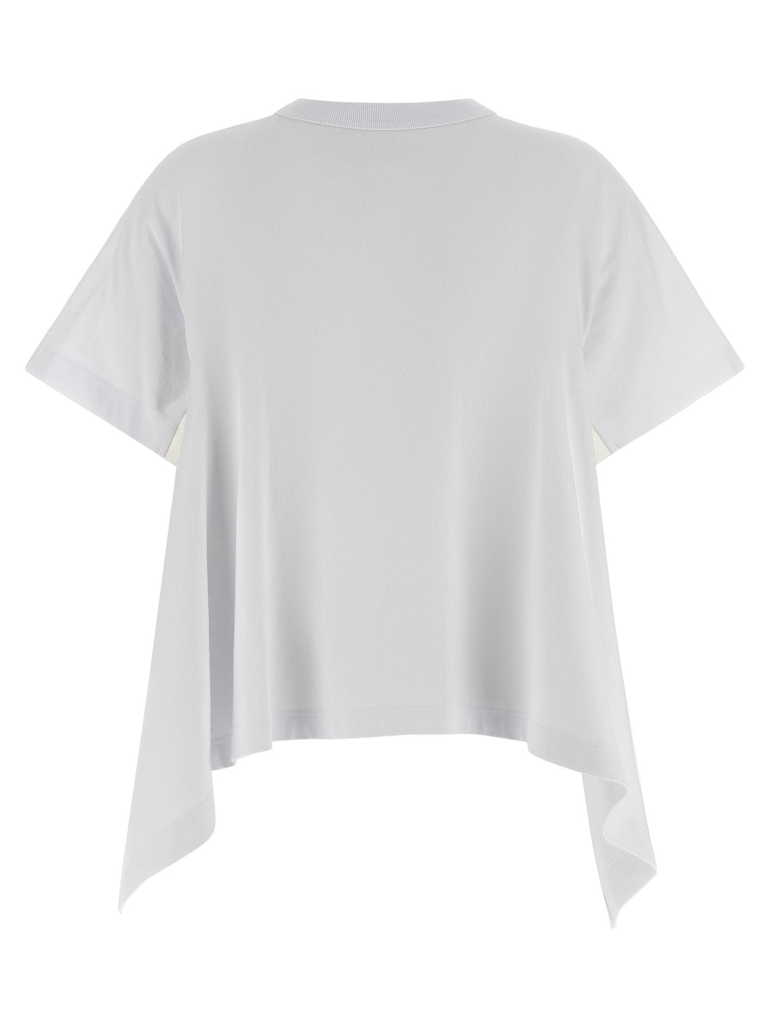 SACAI - Denim insert t-shirt