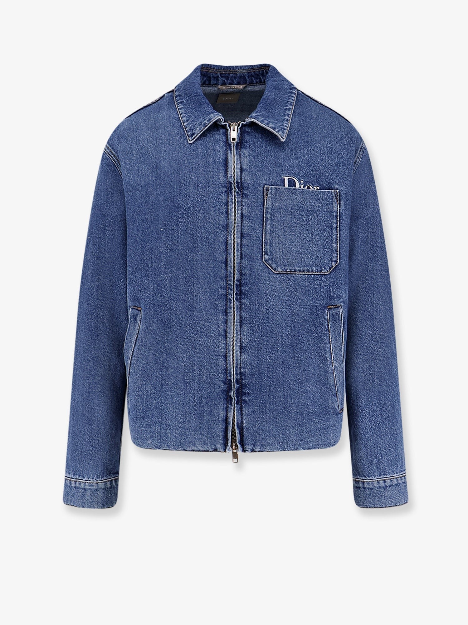 Denim Jacket with Dior embroidery denim-jacket-with-dior-embroidery_256faa7e-fad7-4db2-b892-57ae2406ee64