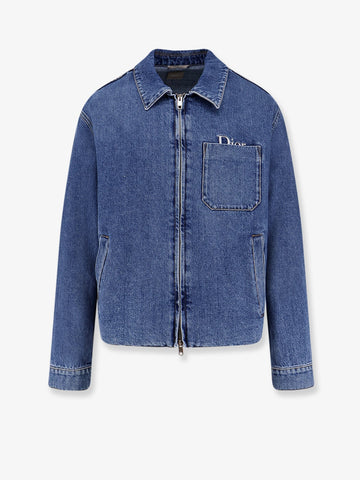 Denim Jacket with Dior embroidery denim-jacket-with-dior-embroidery_256faa7e-fad7-4db2-b892-57ae2406ee64
