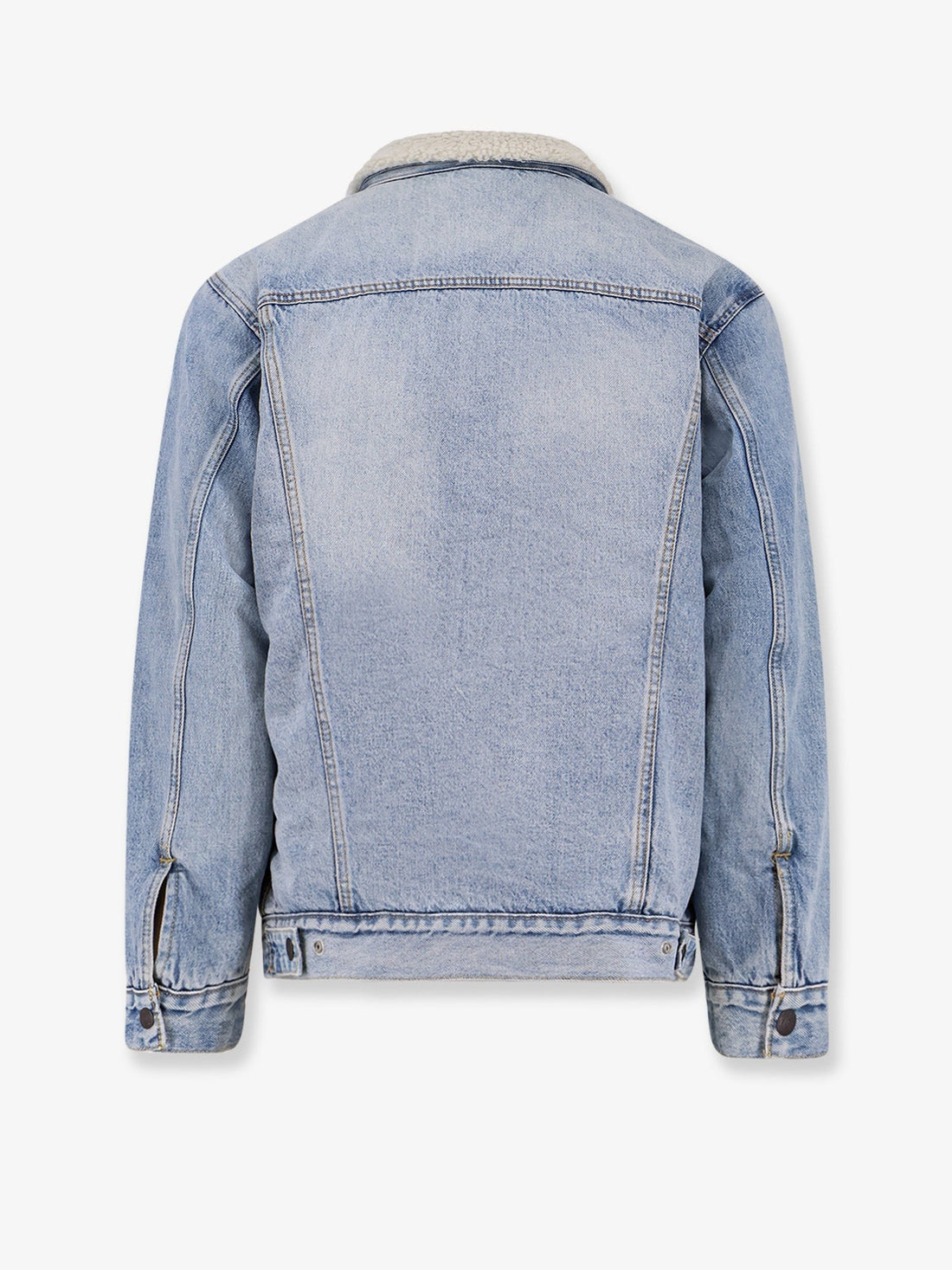 Denim jacket with Repreve® lining