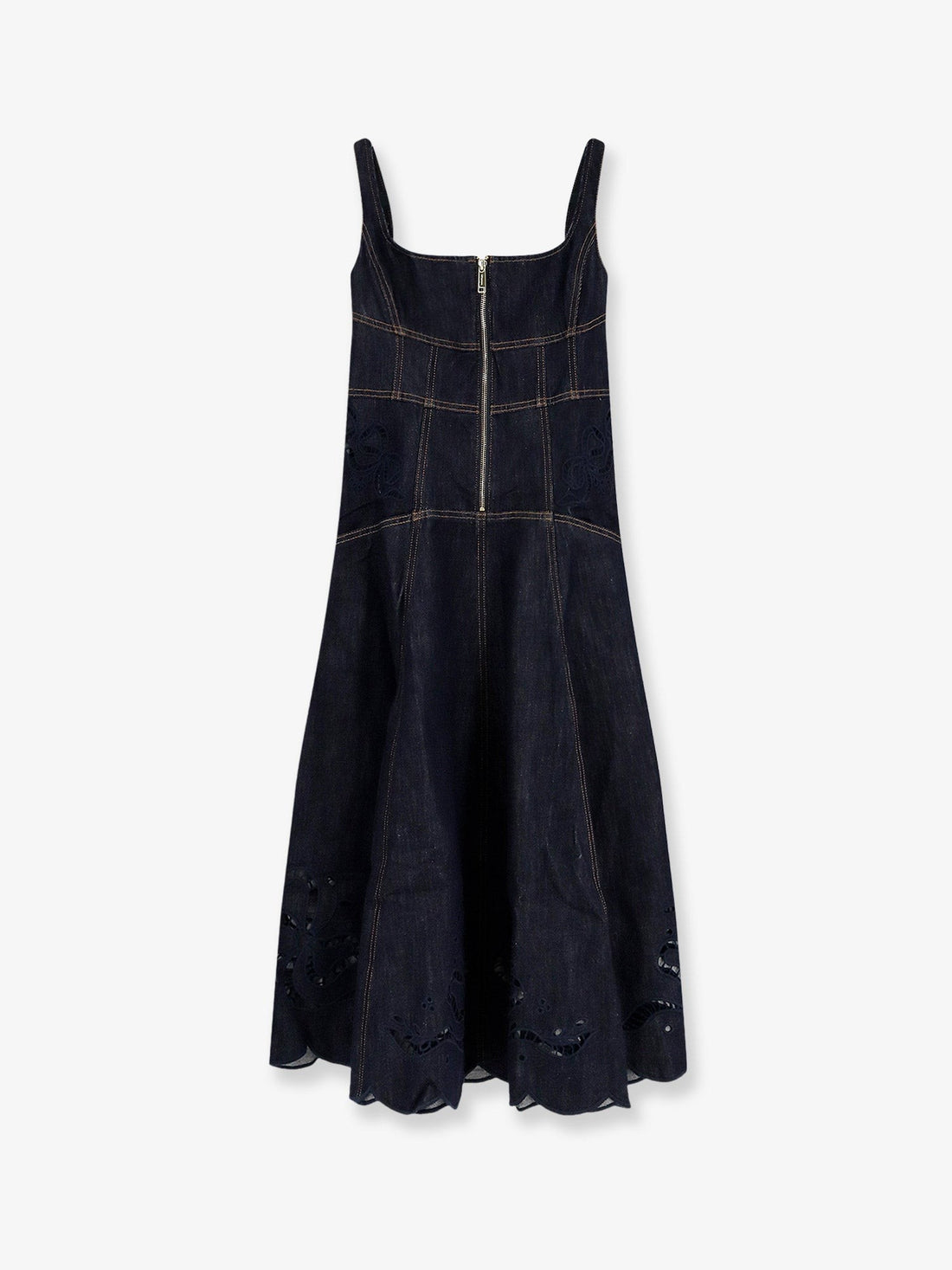 SELF PORTRAIT - Denim Midi Dress denim-midi-dress