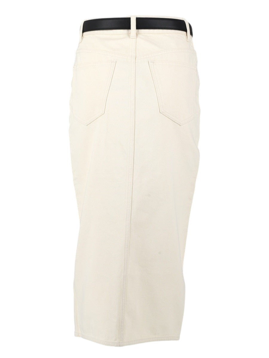 SELF-PORTRAIT - denim midi skirt denim-midi-skirt_36ab1e86-1173-4c4f-bd99-9587a8f799f7
