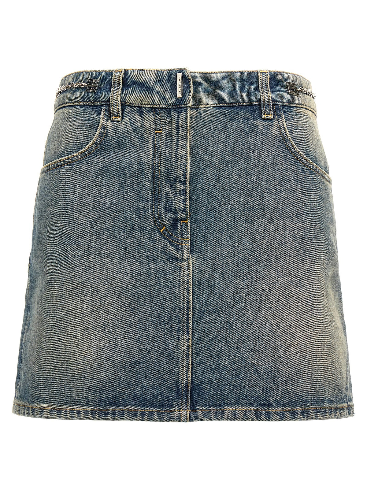 Givenchy - Denim mini skirt