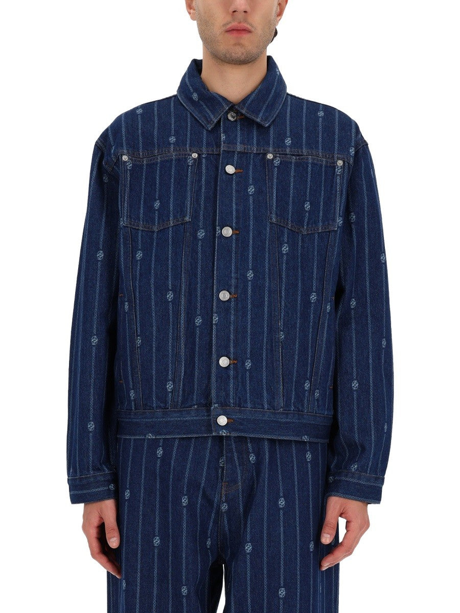 Drole De Monsieur - "DENIM MONOGRAMME" JACKET denim-monogramme-jacket_9c50ac25-575c-4c7e-bdff-62f64294fd82
