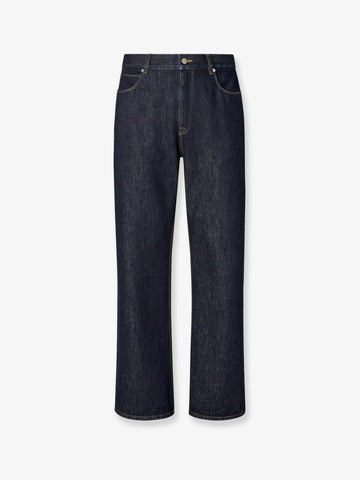 Fendi - Denim Regular Blu Washed Jeans BLU 33