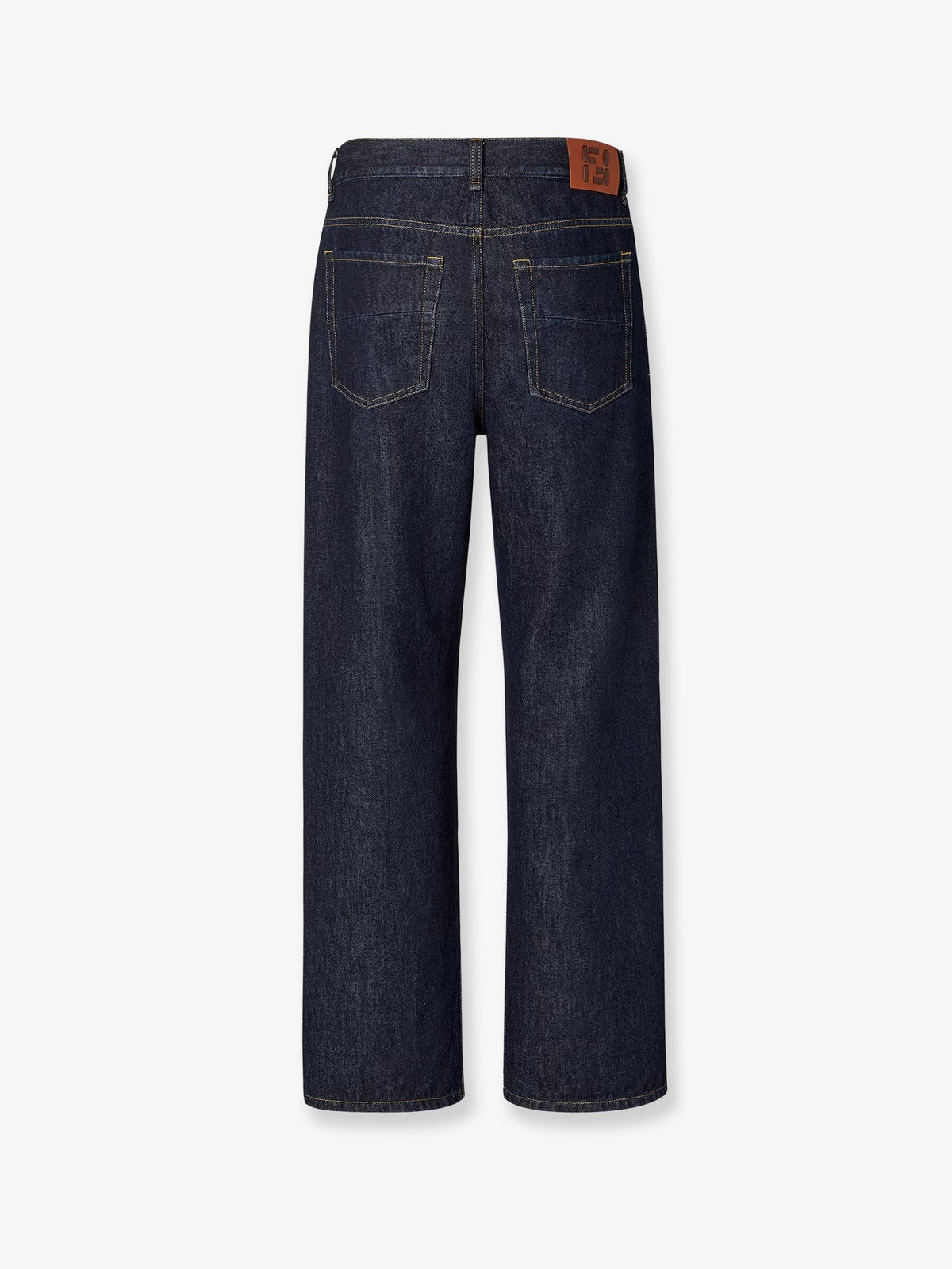 Fendi - Denim Regular Blu Washed Jeans
