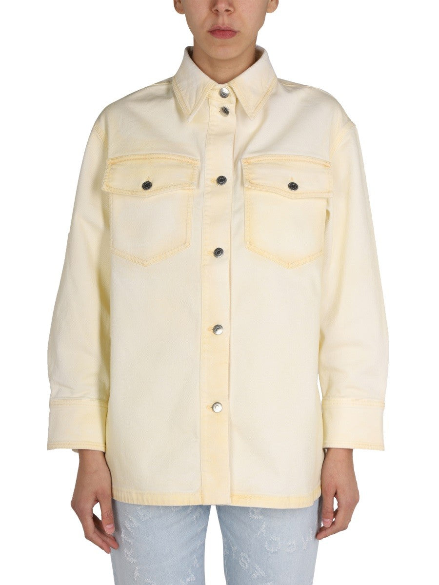stella mccartney - DENIM SHIRT JACKET denim-shirt-jacket