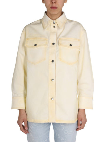 stella mccartney - DENIM SHIRT JACKET denim-shirt-jacket
