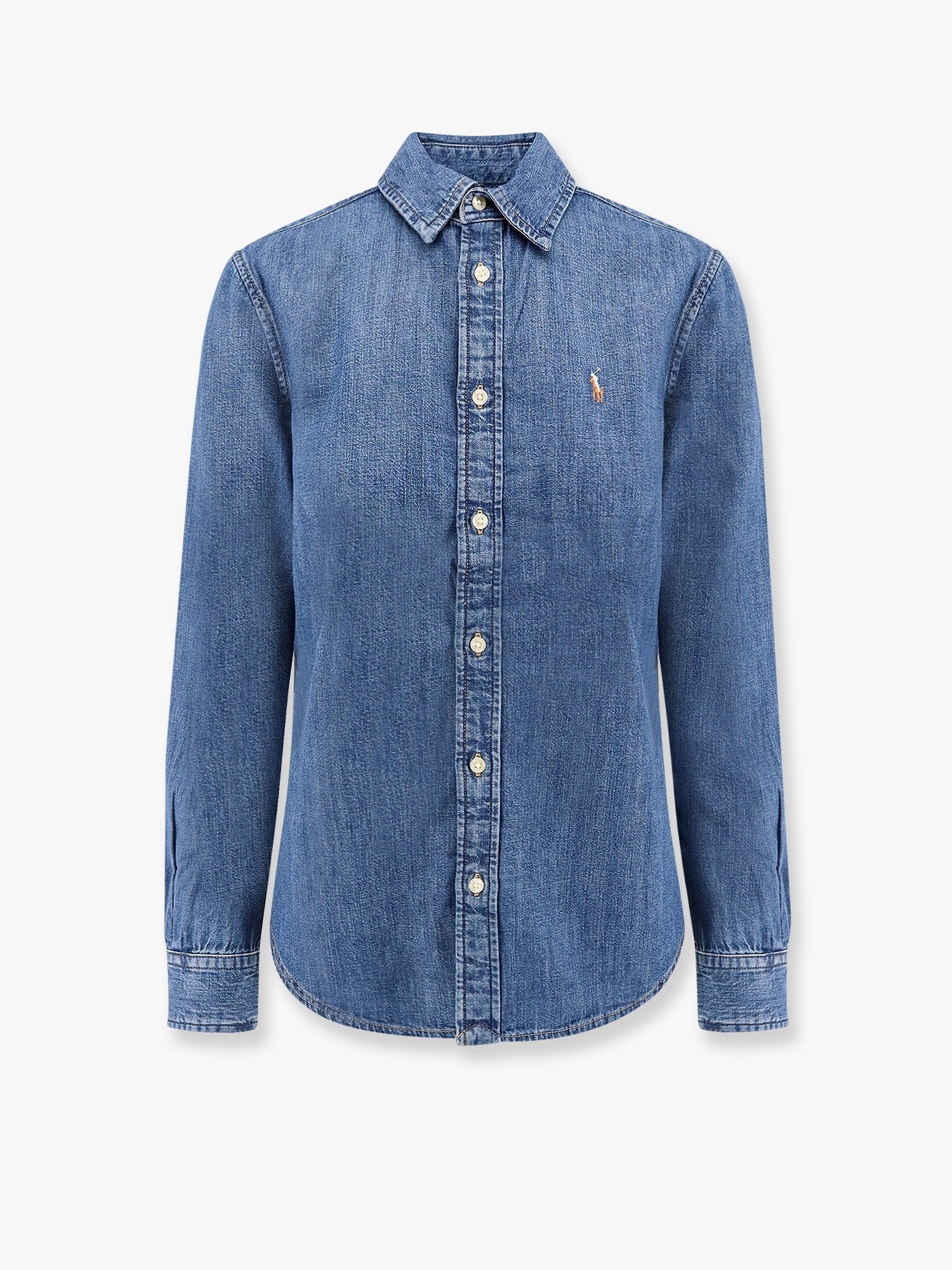 Polo Ralph Lauren - Denim shirt with embroidered logo
