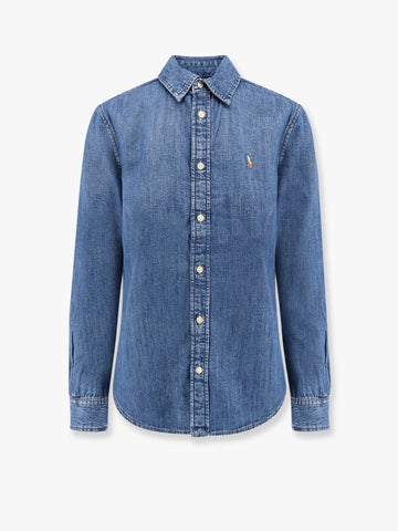 Polo Ralph Lauren - Denim shirt with embroidered logo