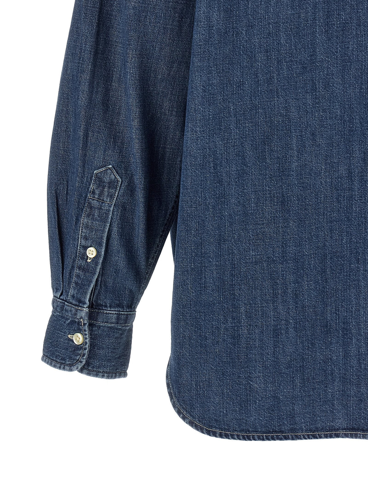 Polo Ralph Lauren - Denim shirt with logo embroidery