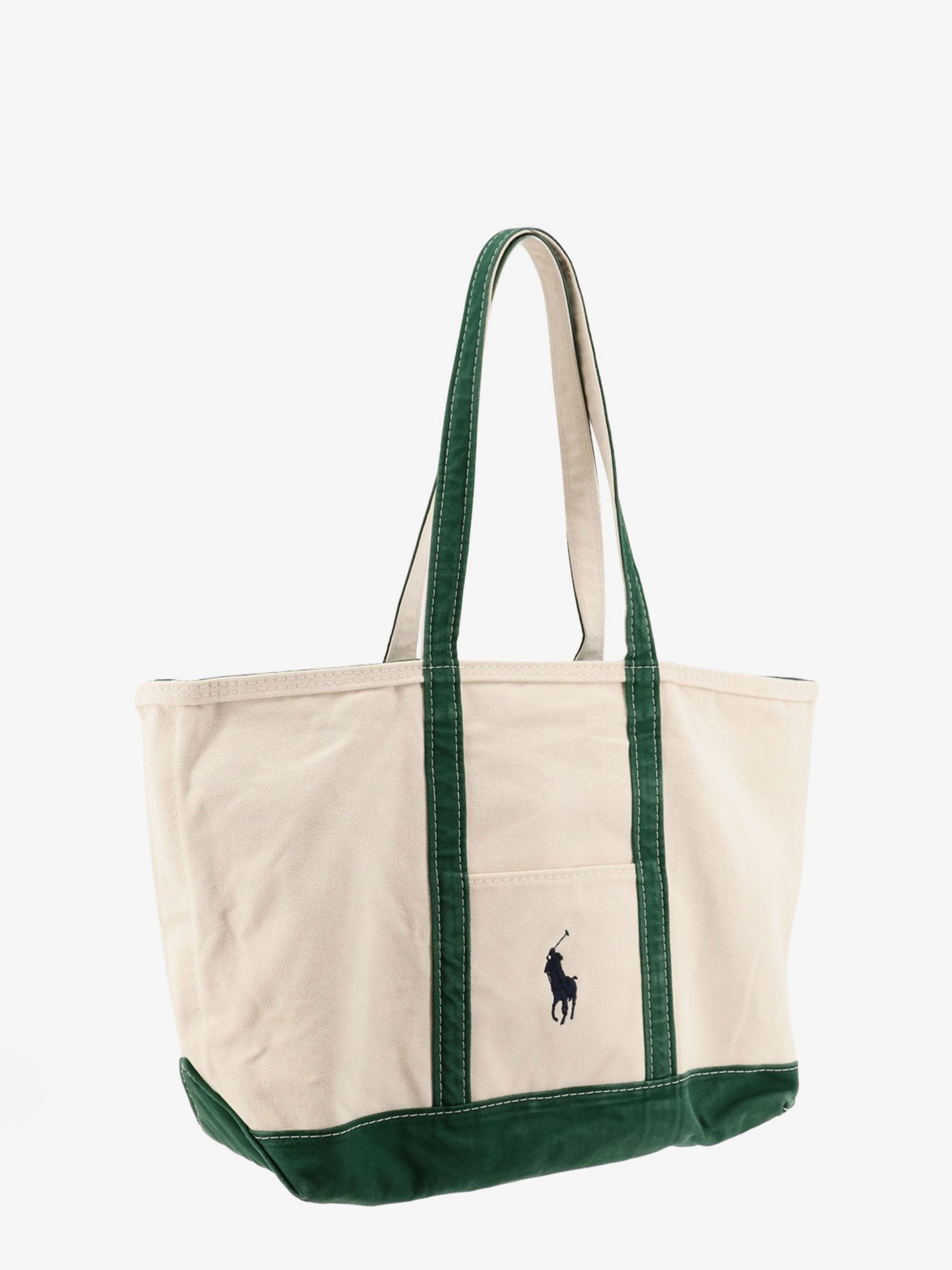Polo Ralph Lauren - Denim shoulder bag with embroidered logo on the front denim-shoulder-bag-with-embroidered-logo-on-the-front