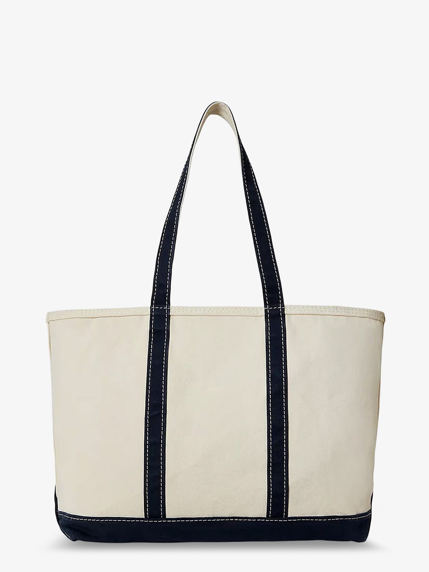 Polo Ralph Lauren - Denim shoulder bag with embroidered logo on the front
