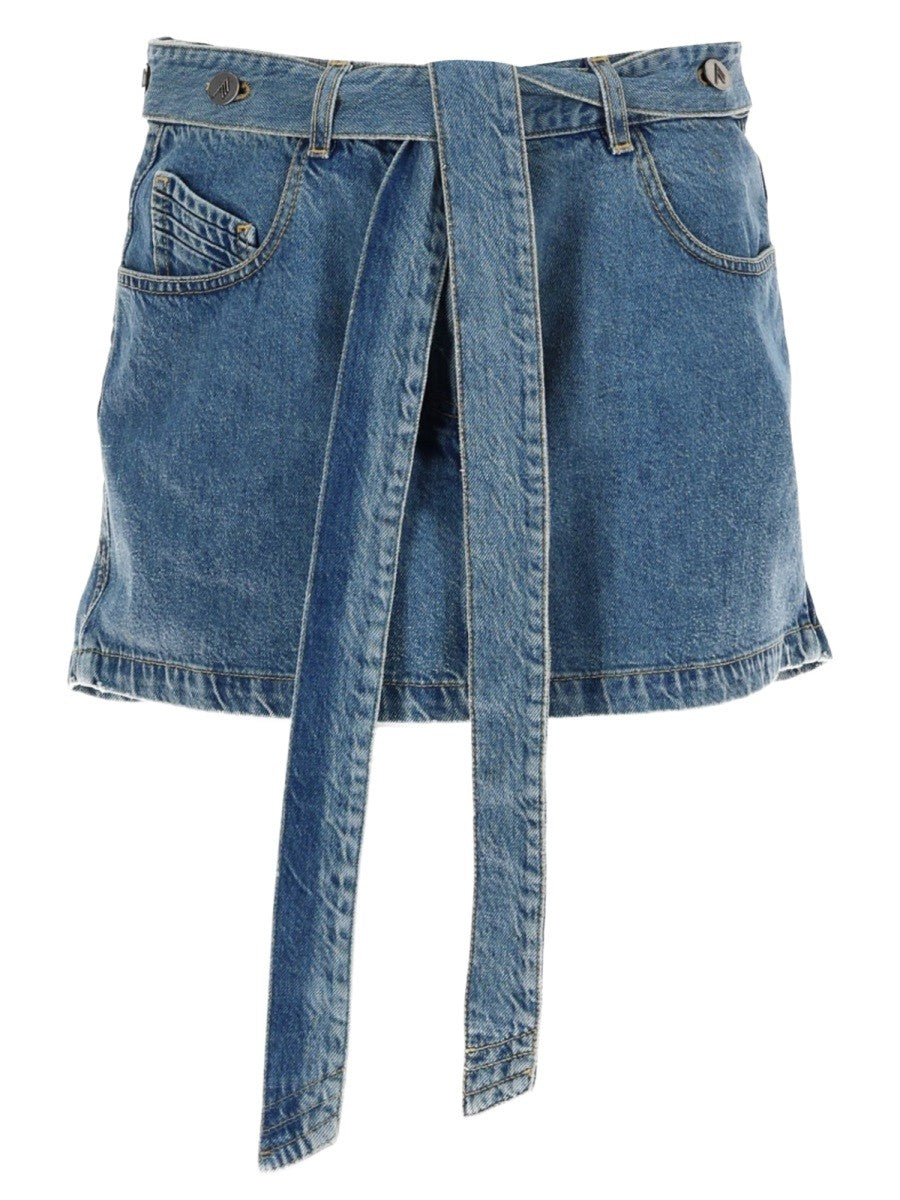 The Attico - DENIM SKIRT WITH BELT denim-skirt-with-belt_0bdd7957-db3b-4079-92d4-c421ccaab307