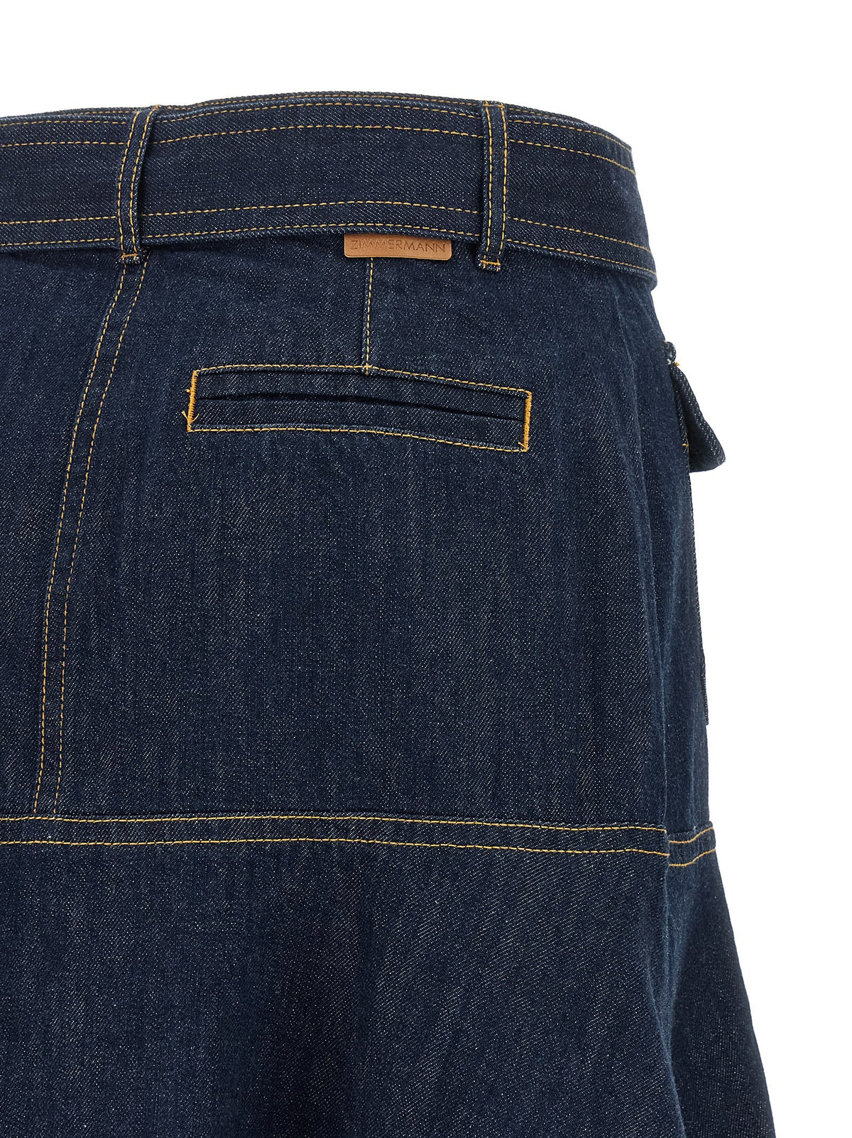ZIMMERMANN - Denim skirt