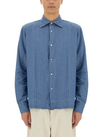 ASPESI ASPESI - DENIM "WEST" SHIRT