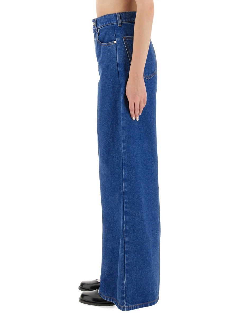 DENIM WIDE LEG JEANS