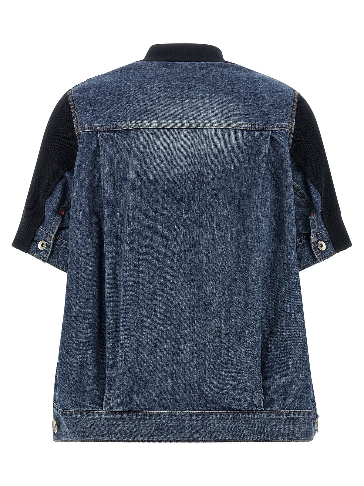SACAI - 'Denim x Knit' cardigan