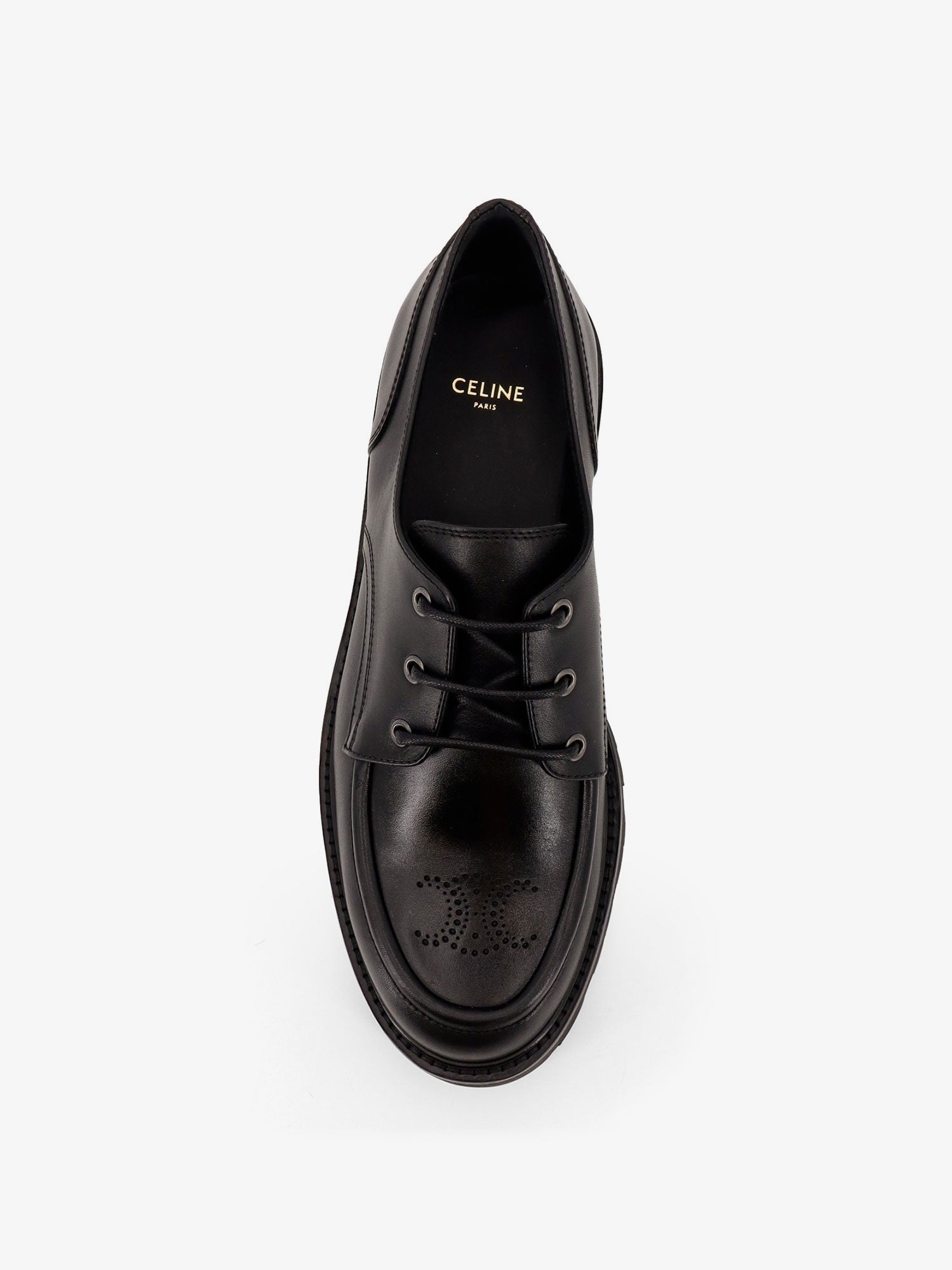 Celine - Derby Margaret leather lace-up shoes derby-margaret-leather-lace-up-shoes_d1192fd7-972f-4c21-9cc5-5e56b26c639b