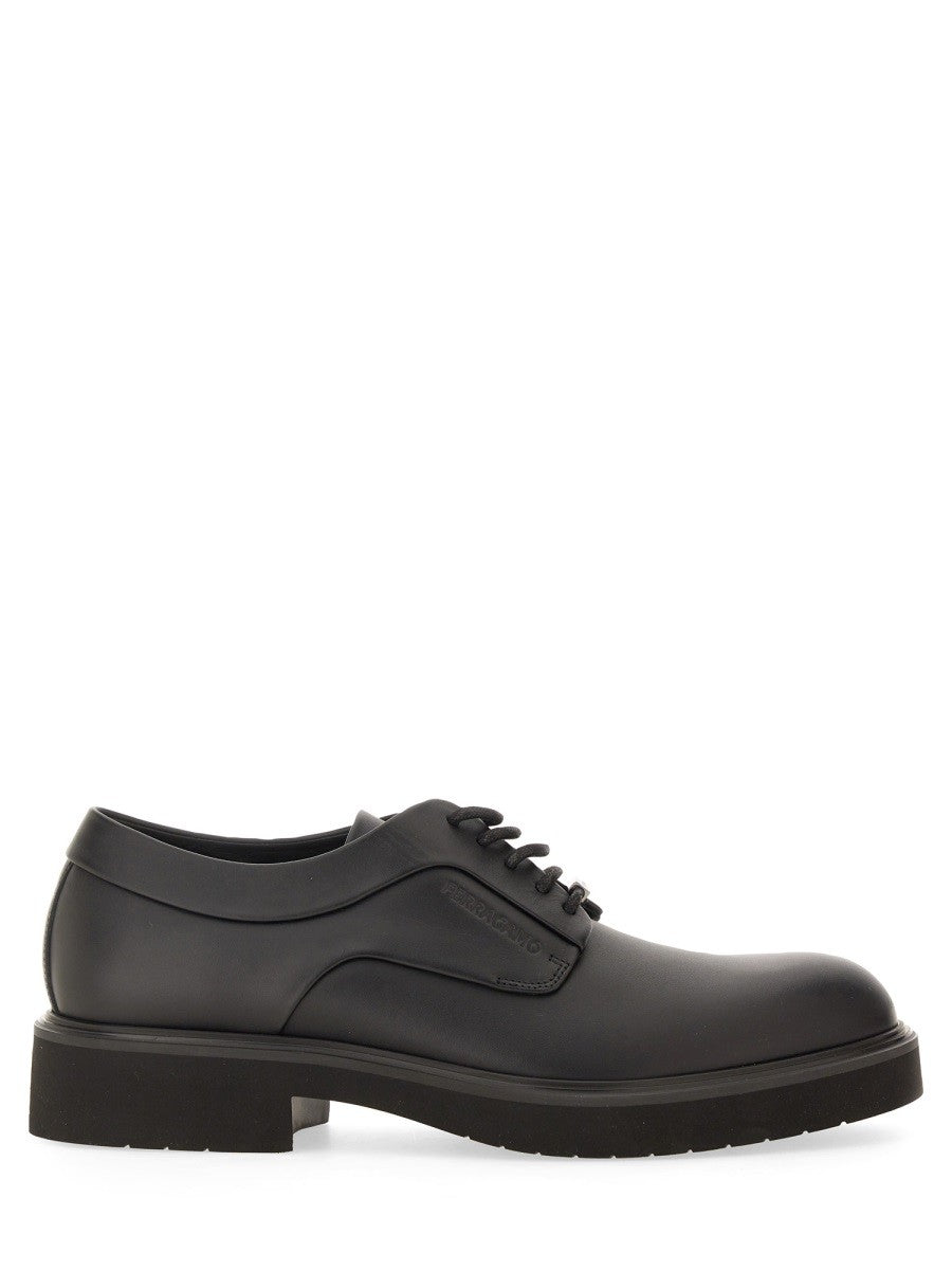 Ferragamo - DERBY WITH ORNAMENT