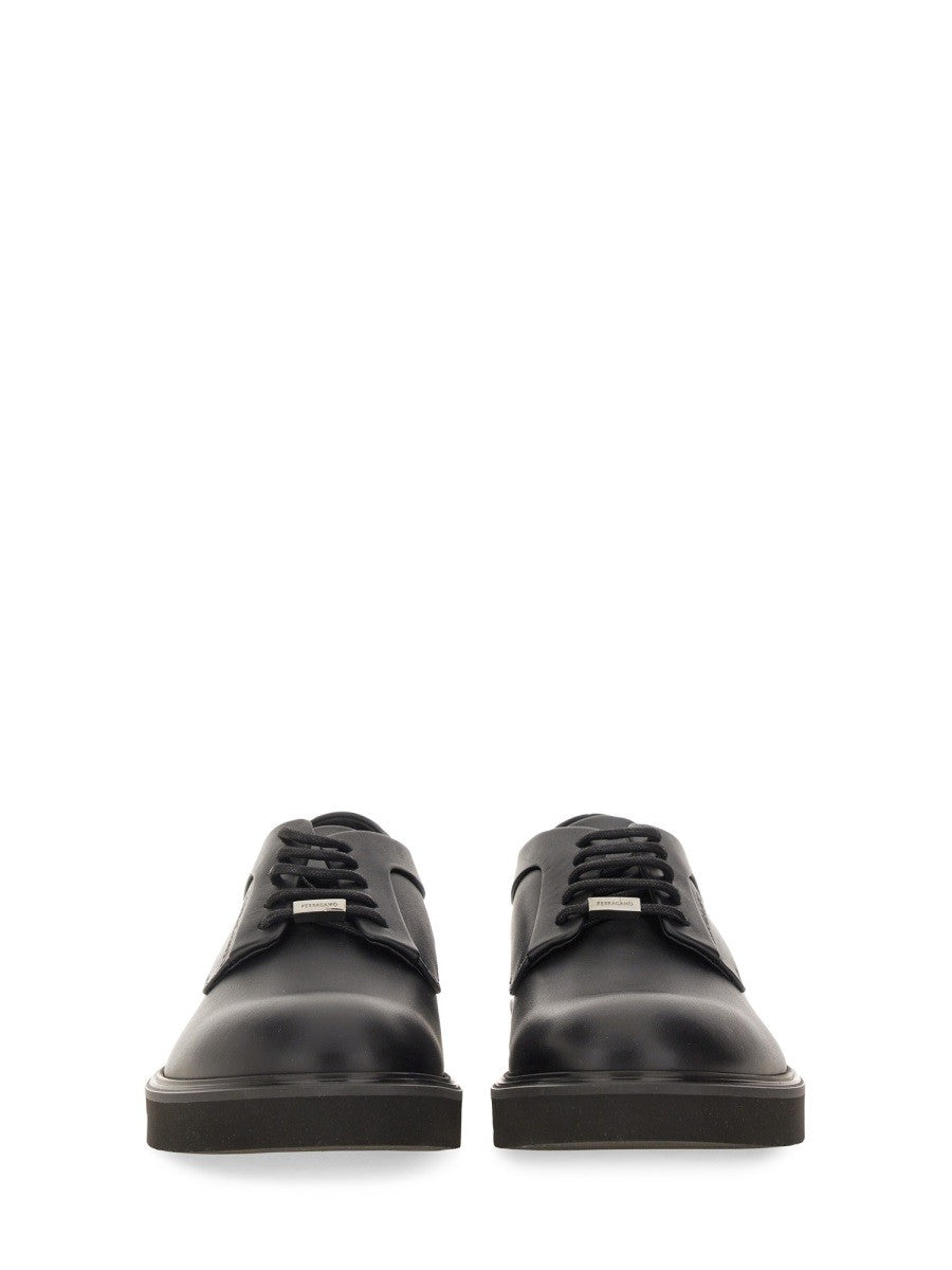 Ferragamo - DERBY WITH ORNAMENT