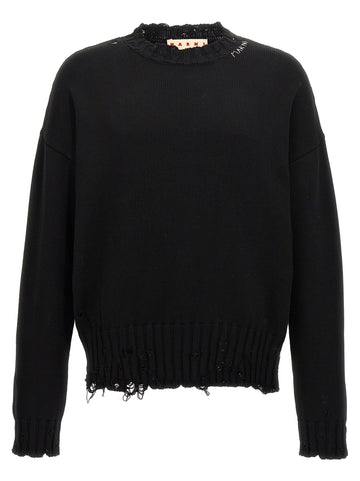 Marni - Destroyed effect sweater