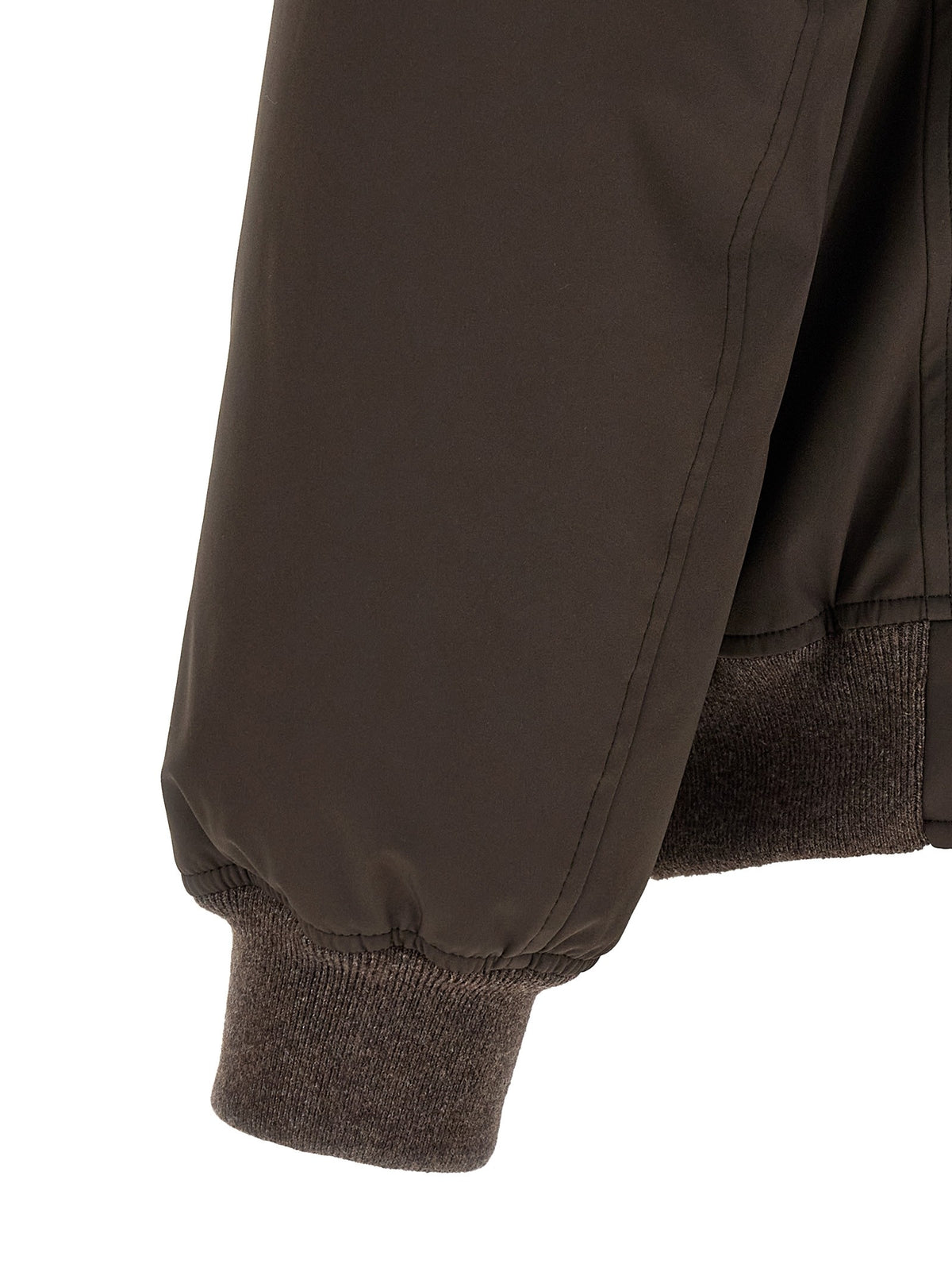 Brunello Cucinelli - Detachable hood down jacket