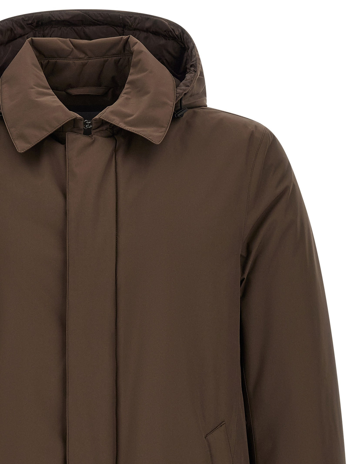 Herno - Detachable hood parka
