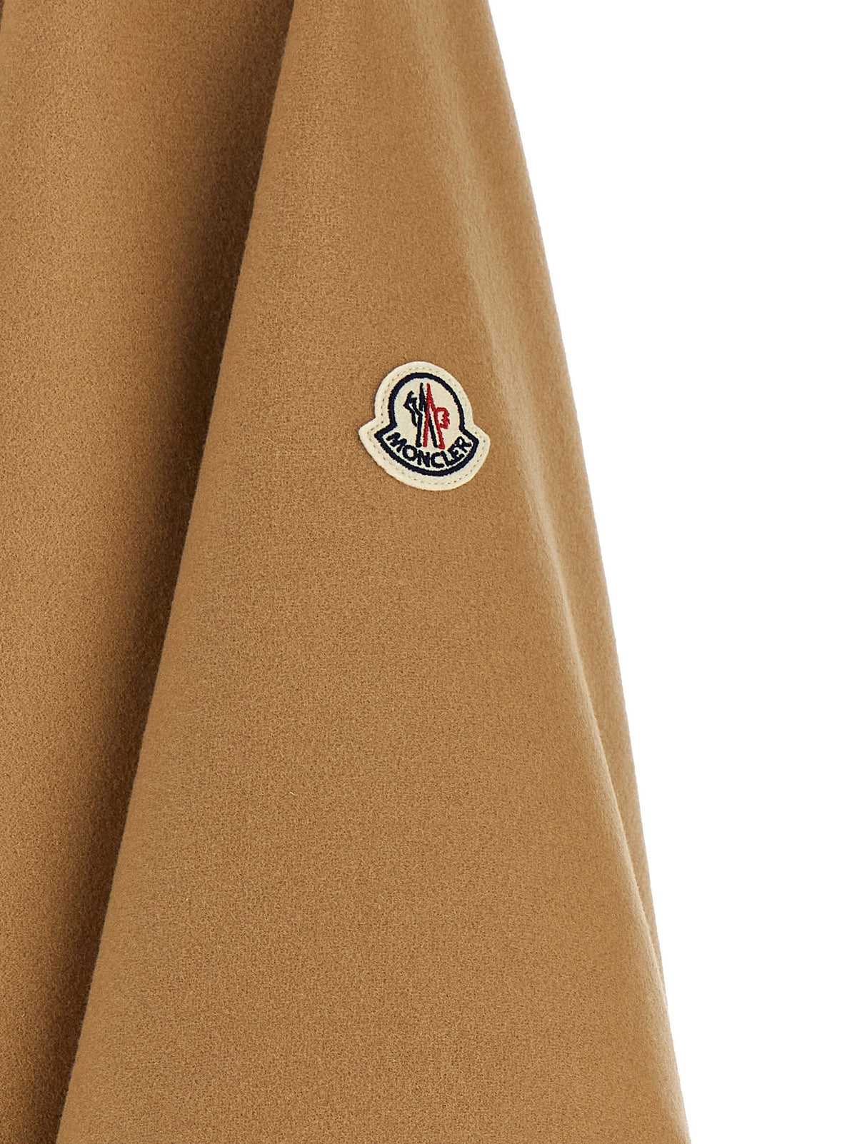 Moncler - Detachable Wool Blend Hooded Cape
